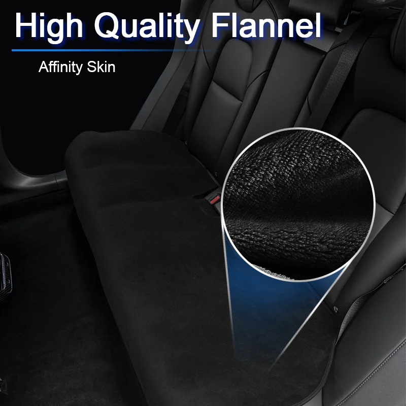 Flanelė Minkštų sėdynės padengti Tesla Model 3 X S Pilna serija Aptemptas šilta pagalvėlė Automobilių modifikuotų interjero aksesuarų apdaila