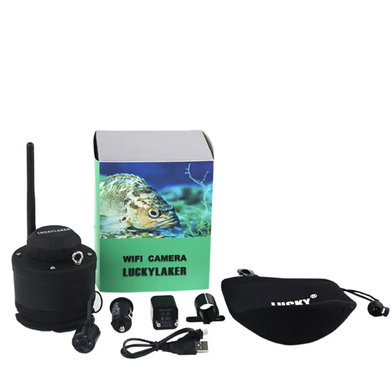 Pasisekė FF3309 Wifi Povandeninį Žuvų Ieškiklis 20m kabelis suderinamas su Android/IOS 
