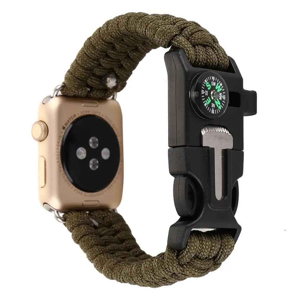 Nauja mada sporto diržu, Apple Watch 40mm 44mm 38mm 42mm nuotykių riešo juostos 
