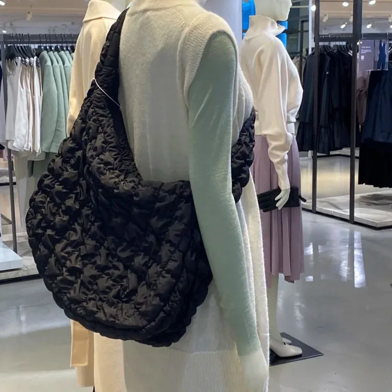 Mados moterų krepšys didelis debesis batono maišelio užtrauktukas Raukšlės Virtinukų formos rankinė moterims 2020 karšto pardavimo peties