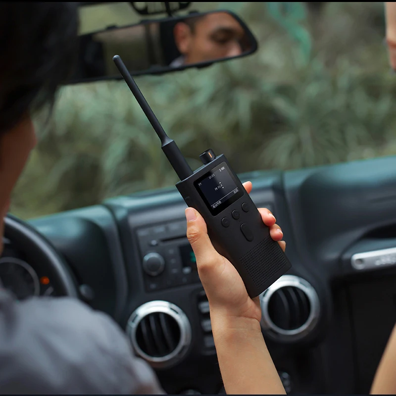 Xiaomi Mijia Walkie Talkie 2 5W 430-440MHz UV Dvigubos Juostos Radijo Walkie talkie P65 UHF VHF 5km-10km Įkrovimo Interphone