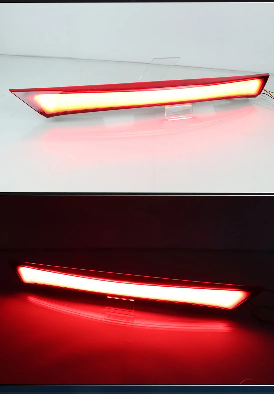 Automobilio LED Galinis Rūko Žibintas Bamperis žibintas Stabdžių Žibintas Dinamiškas Posūkio Signalo Atšvaitas Toyota Corolla Altis 2016 2017 2018
