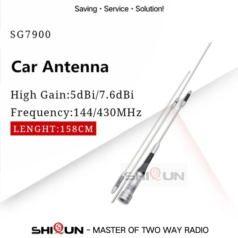 SG7900+Antena Mount+5 METRŲ KABELIS U/V Dualband 144/430Mhz DIAMOND SG-7900 Mobiliojo Automobilio Antenos Automobilio radijo BJ-218 KT-7900D