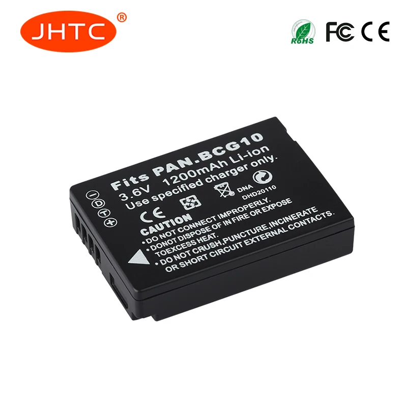 NT BCG10/NT-BCG10 Fotoaparato Baterija Panasonic Lumix DMC-3D1 DMC-TZ7 DMC-TZ8 (DMC-TZ10 DMC-TZ18 DMCTZ19 1200mAh Batterie