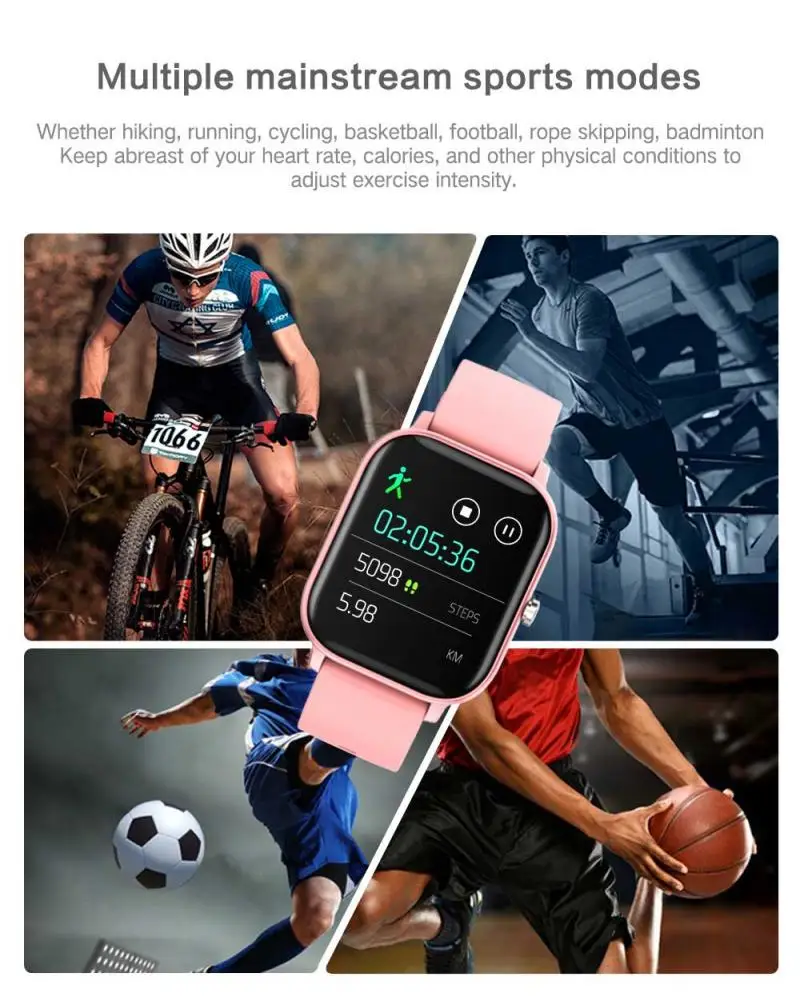 Smart žiūrėti nuotolinio valdymo selfie spalvotas ekranas atsparus vandeniui Už Xiaomi Redmi K20/30Pro Sporto Smart apyrankės Apyrankės Pedometer