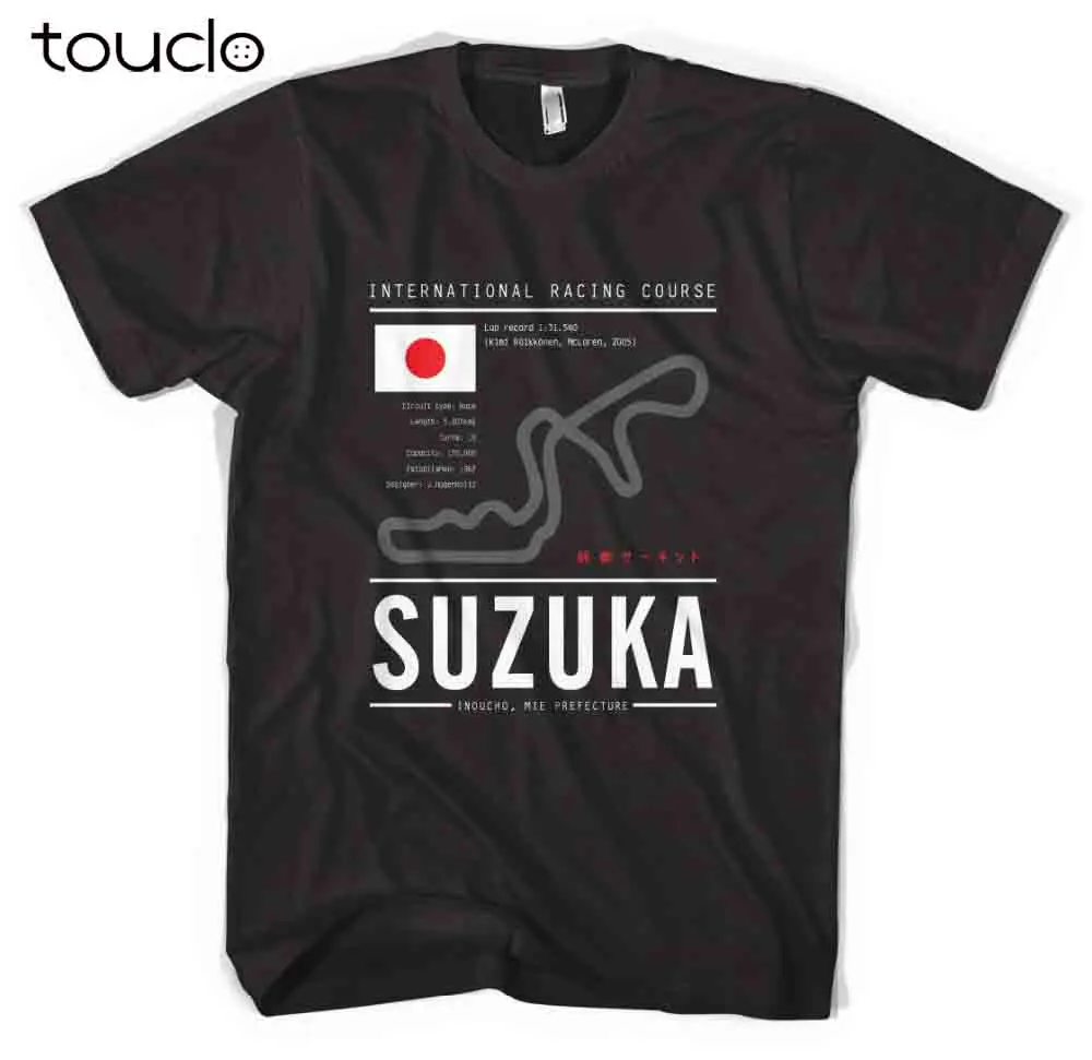 Suzuka Circuit Tee, Rasės, Stebėti, Japonija, Importo, Jdm, Impreza, Evo, Skyline Naują Atvykimo Marškinėliai Atsitiktinis Vyrų Vėpla T Shirts