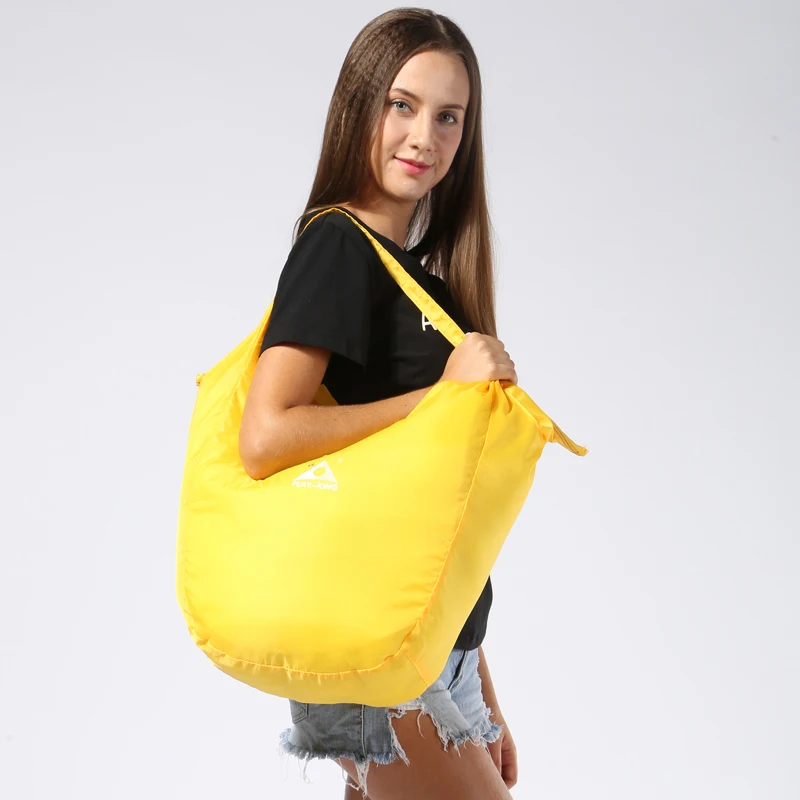 PLAYKING Nešiojamas Vandeniui atsparus kelioninis Krepšys Nailono Didelės Talpos Moterų Bagažo Duffle bag Kelionės Lankstymo Krepšiai Lady apsipirkimo