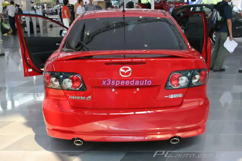 Aukštos Kokybės Unpainted Gruntas ABS Spoileris Sparno Mazda6 M6 5dr 2003-2007 m.