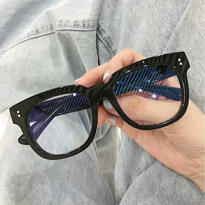 2020 naujos anti-mėlyna šviesa taurės moterų mėlyna jautrūs akinius didelis rėmas juodas radiacijos apsauga, apsauginiai, akiniai