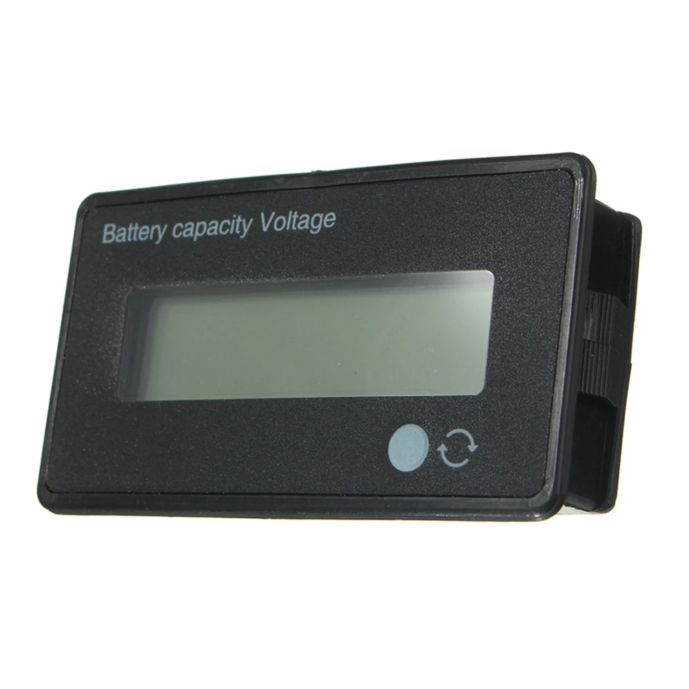 12V/24V/36V/48V 8-70V LCD Švino Rūgšties), 3,7 V Ličio Baterijos Talpos Indikatorius Digital Voltmeter