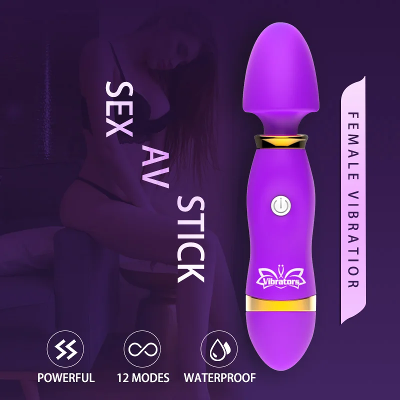 Mažas Sekso AV Stick Analinis Clit Makšties G Spot Dildo Vibratorius Suaugusiųjų Sekso Žaislai Moteris Erotinių Prekių Parduotuvė Moterų Masturbator Mašina