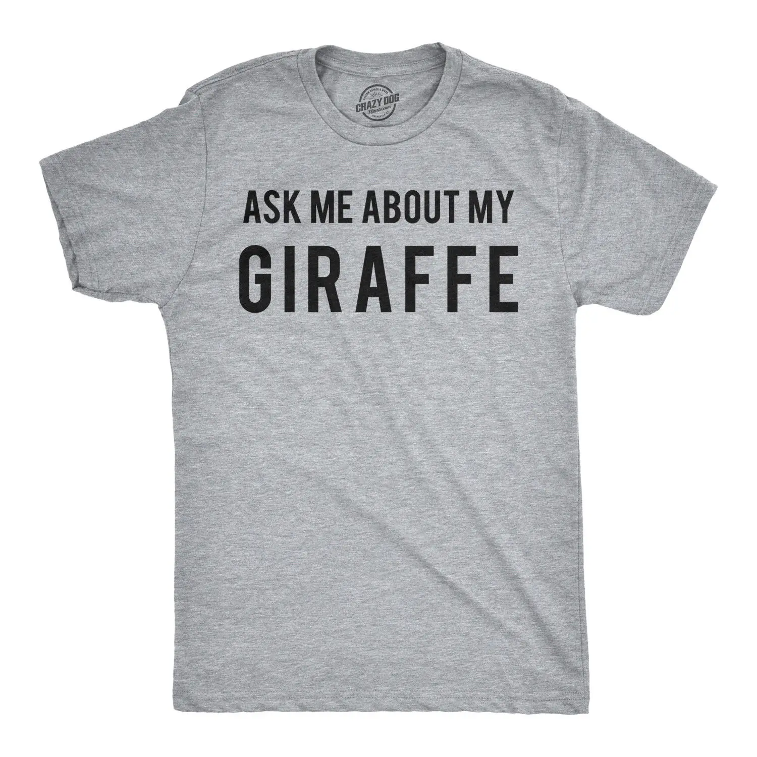 Paklauskite Manęs Apie Mano Žirafa Marškinėliai Juokingas Zoologijos sodas Gyvūnų Kostiumas Apversti Aukštyn Tee Animacinių filmų marškinėliai vyrams Unisex Naujas Mados marškinėlius nemokamai