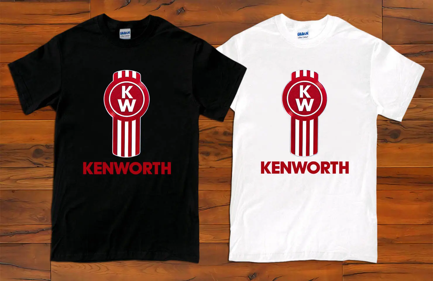 Kenworth Sunkvežimių Garsus Logotipas vyriškos Juodos ir Baltos spalvos marškinėliai (XS-3XL) Cool Atsitiktinis pasididžiavimas marškinėliai vyrams Unisex Naujas Mados marškinėlius