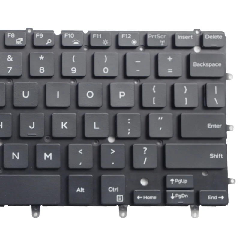 Naujoji Klaviatūra DELL XPS 13 9343 xps13 9350 9360 15BR N7547 N7548 17-3000 JAV JUODOS spalvos nešiojamojo kompiuterio klaviatūros Apšvietimas
