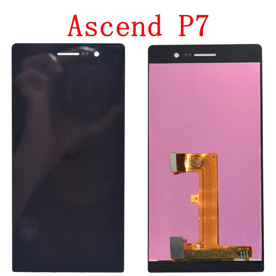 Originalus LCD Huawei Ascend P6 P7 P8 LCD Ekranu atsarginės Dalys Huawei P6 LCD Asamblėjos Laisvosios Prekybos be Rėmelio