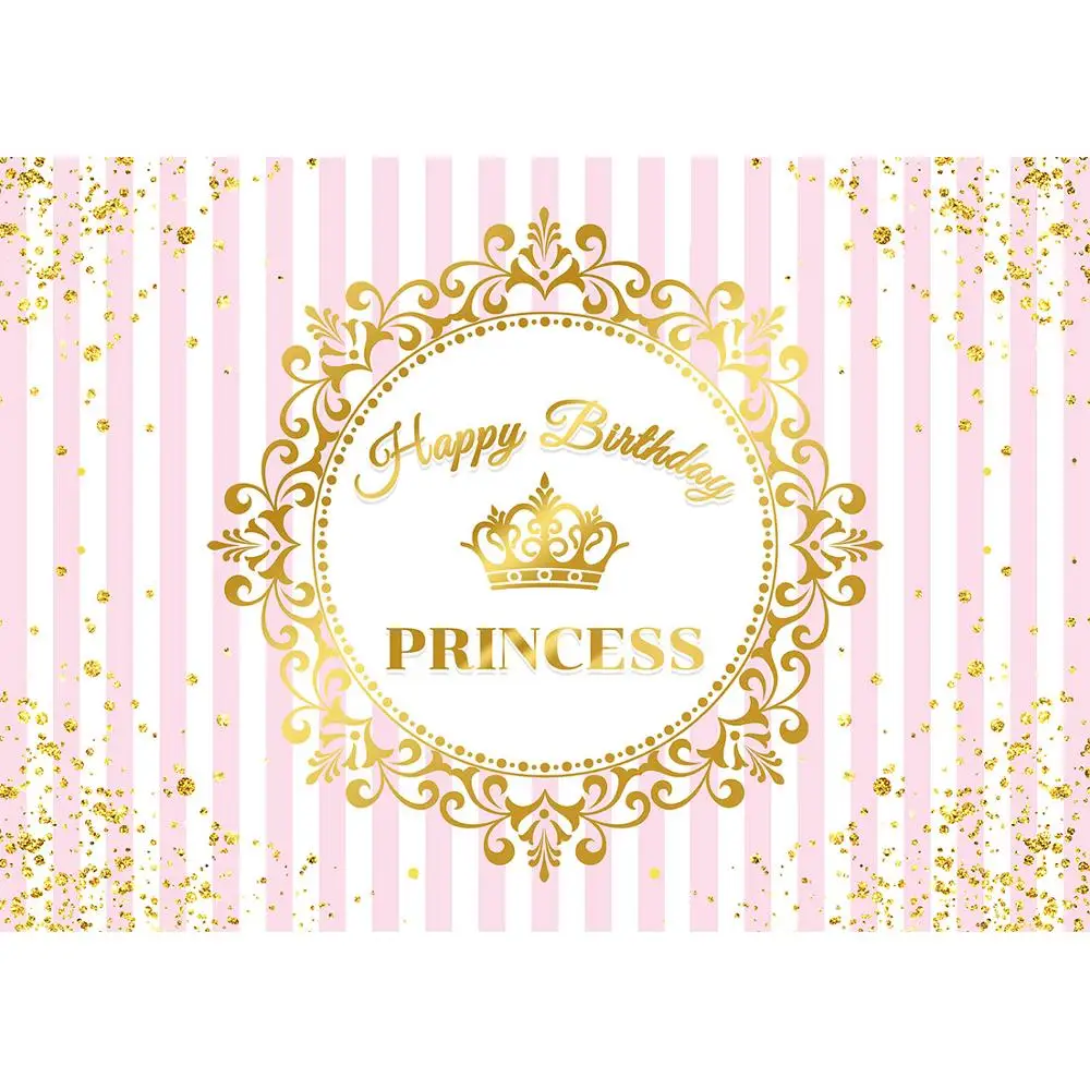 Golden Crown Gėlių Aukso Juostele Užuolaidų Užsakymą Gimtadienio Reklama Sluoksnių Mergaitė Princesė Naujagimis Vaikas Fotografijos Backdrops