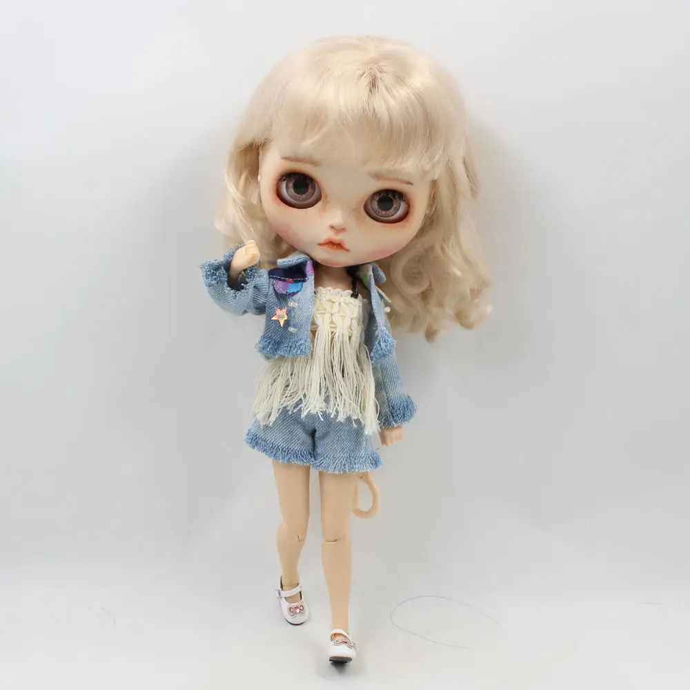 DBS blyth lėlės drabužiai Vasaros atostogų stiliaus kostiumas 1/6 lėlės normalus bendras azone licca ledinis lėlės mergina