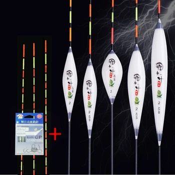 3pcs/daug Sudėtinių Nano Žvejybos Plūdės 1-3# Flotador Pesca 10 Modelių yra Kamštis Bobbers, Žvejybos Reikmenys, Įrankiai, Reikmenys
