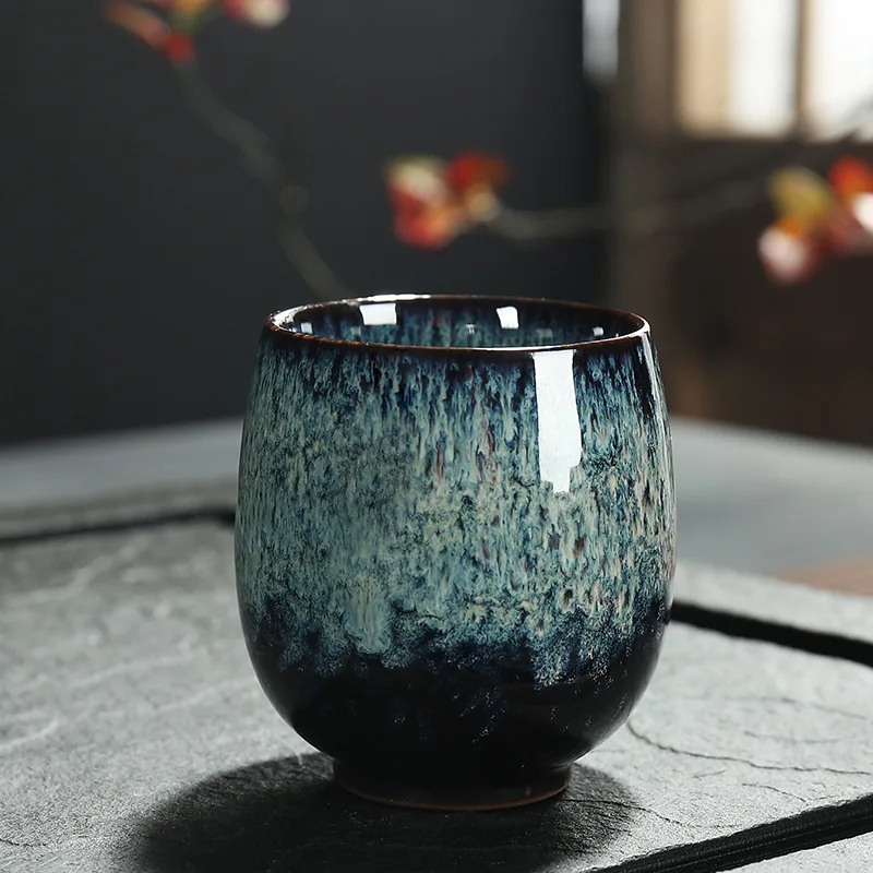 Keramikos Arbatos Rinkinys 150ML Kinijos Arbatos Puodelio Krosnies Keitimas Keramikos Namų Teacup Kūrybinės keramikos taurė nemokamas pristatymas