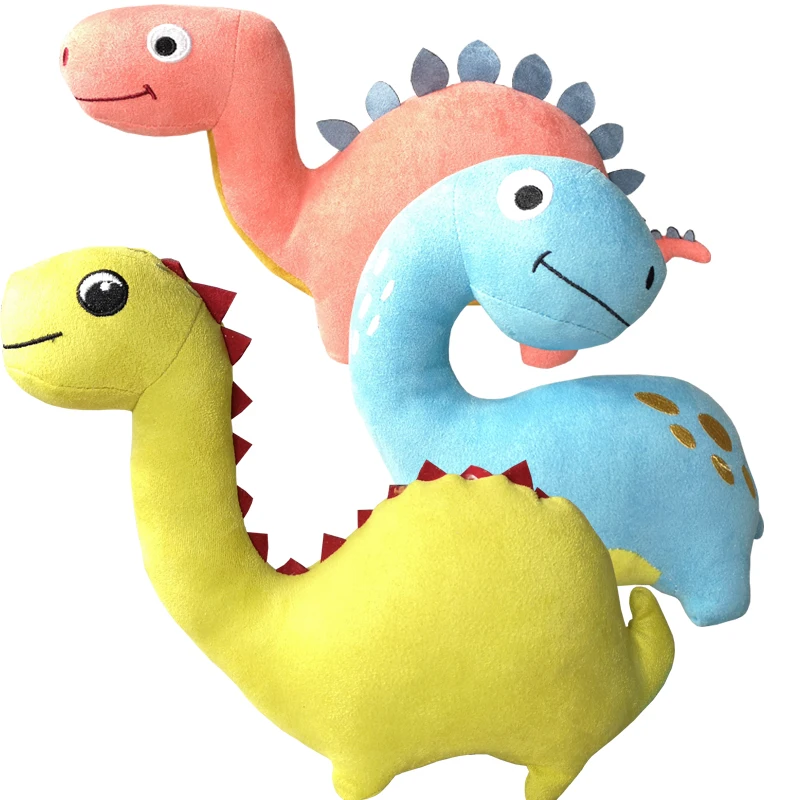 Įdaryti Animacinių filmų Dinozaurų Minkšti Pliušiniai Žaislai, Minkšti Gyvūnų Dinozaurų Žaislas, Lėlė Vaikams Dovanos Vaikams DS9