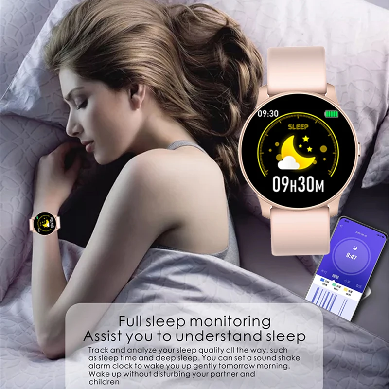 LIGE 2020 Naujas Smart Watch Moterų Širdies ritmo Sveikatos Stebėsenos Pedometer Sporto Fitneso smartwatch 