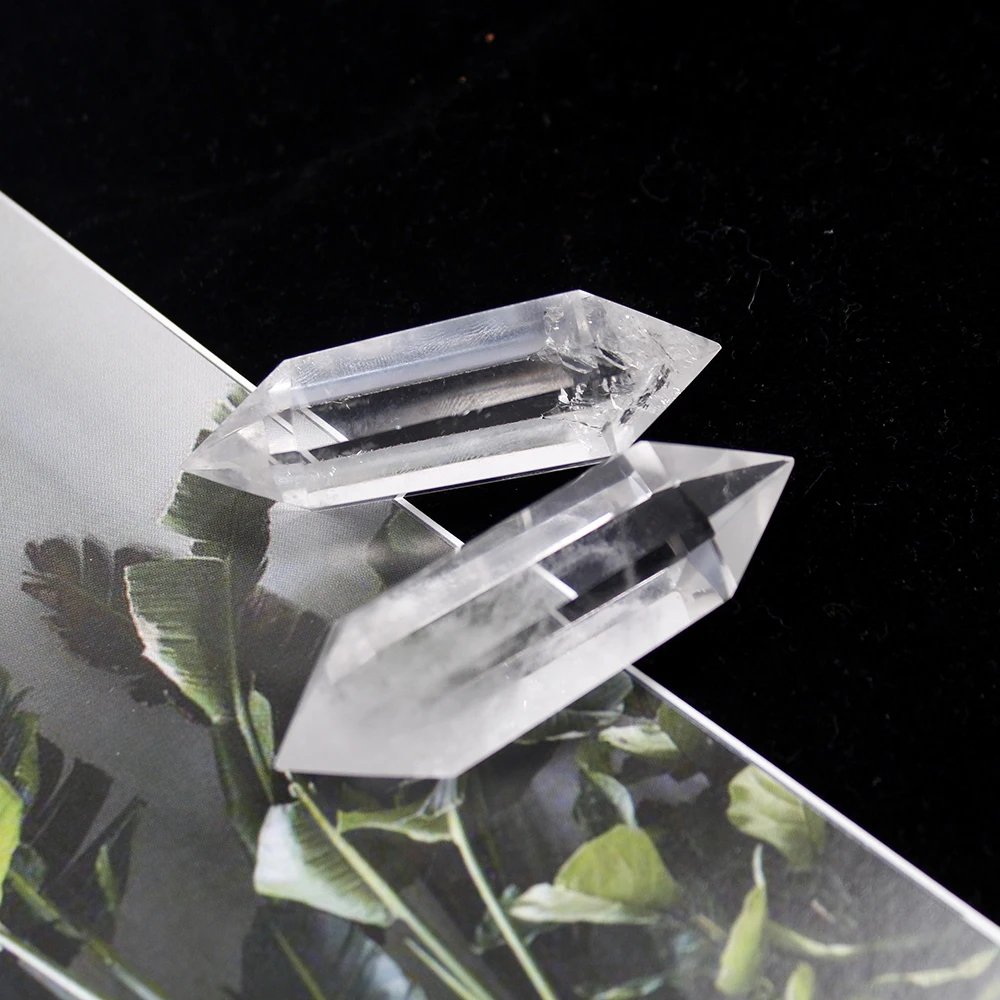 Runyangshi Natūralus Baltas Kristalų 40-60MM Kvarco Kristalo Akmens aišku, kvarco Taško Gydymo Šešiakampe Lazdelė Gydymo Akmuo
