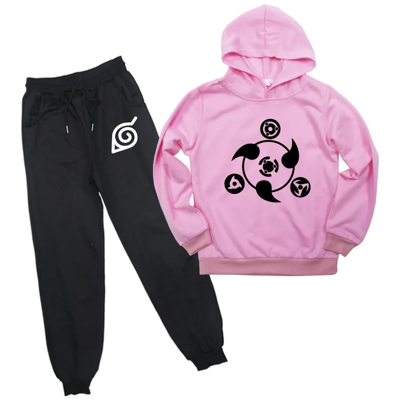 Hoodies Unisex Naruto Harajuku Paaugliai, Mergaitės, Berniukai Hoodie Streetwear Mados Atsitiktinis marškinėlius