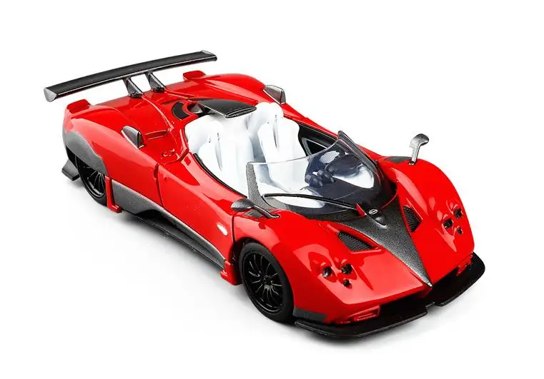 Aukštos modeliavimas superautomobilį,1:36 masto lydinio traukti atgal zonda roadster automobilio modelio,Surinkimo metalo modelio žaislai,nemokamas pristatymas