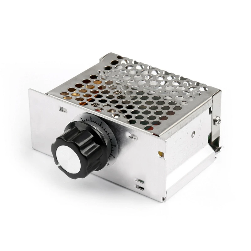 4000W LED Dimmer 220V AC SCR Įtampa Variklio Greičio Valdiklis Modulį Elektroniniai Įtampos Reguliatorius Reguliatorius, Temperatūros Reguliatorius