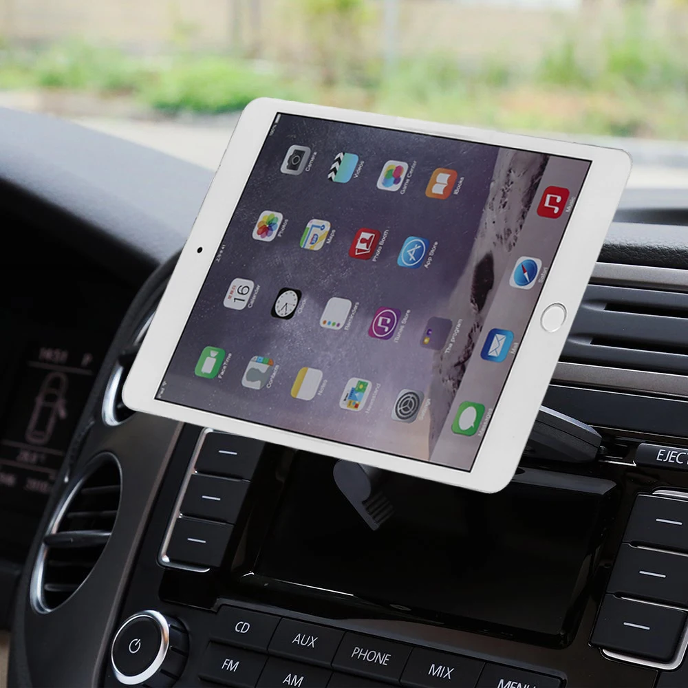 Magnetinio Adsorbcijos Tablet Automobilio Savininkas CD Lizdą Prijungti iPad 2018 / oro 2 Tablečių Laikiklio Stovas skirtas iPad Pro 9.7/10.5