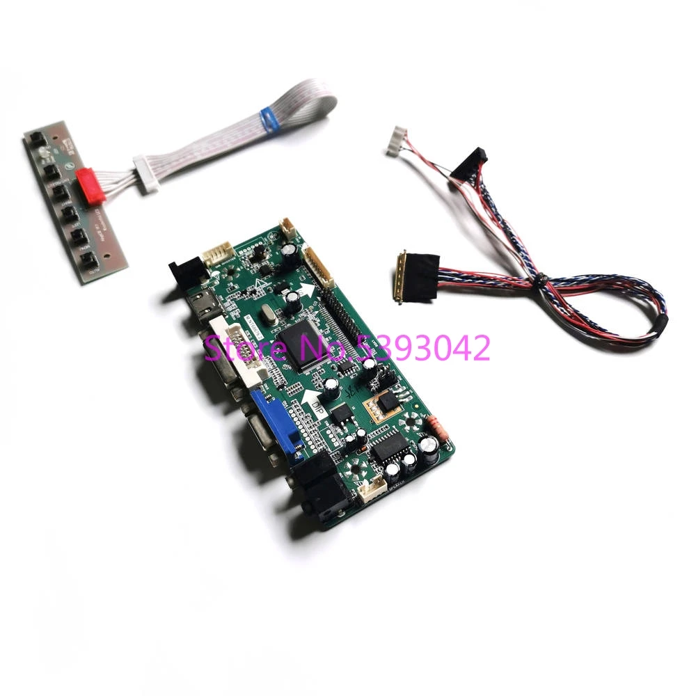 Tinka LTN156AT05-C02/yra f01/F08/H01/H02/H07 40Pin LCD ekranas WLED 1366*768 LVDS VGA DVI M. NT68676 ekrano valdiklio plokštės 