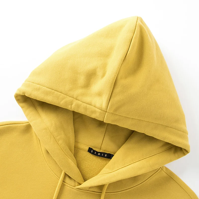 SEMIR Rudenį prarasti hoodies vyrų 2019 naujas apvalios kaklo hoodie įdomus spausdinti gobtuvu studentų laisvalaikio drabužius outwear