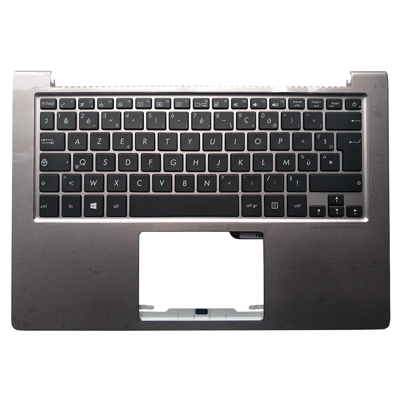 Nešiojamas Klaviatūros Asus Zenbook UX303 UX303L UX303LA UX303LB UX303LN Prancūzija FR Apšvietimu Palmrest 0knb0-3630fr00 90NB08V3-R31FR0