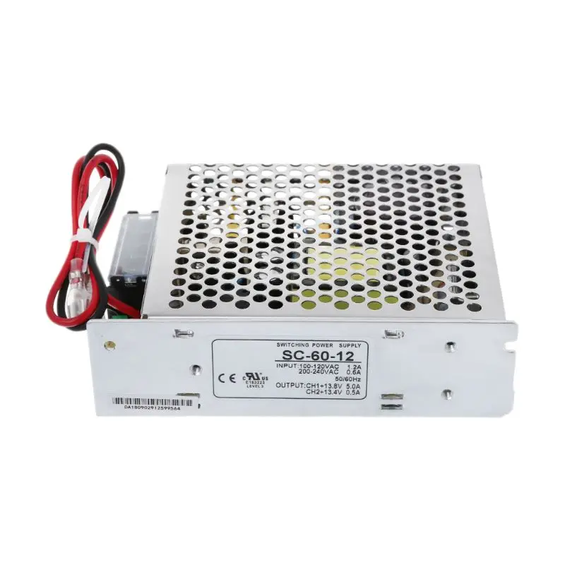 60W 12V 5A Universal AC UPS / Įkrovimo Galia Tiekimo Perjungimo stebėjimo Funkcija 60W 12V 5A (SC60W-12)