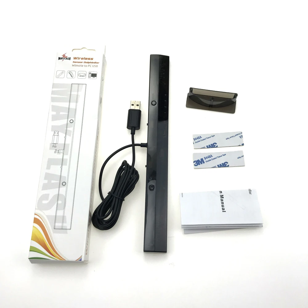 Nauja Mayflash W010 Belaidžių Jutiklių DolphinBar Bluetooth Prijungti Nuotolinio KOMPIUTERIO Pelės Wii Žaidimas Vaikams Remti G-sensor Funkcija