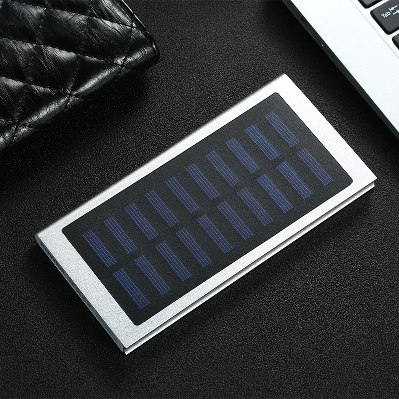 Saulės Energijos Banko 30000mah Išorės Baterija 2 USB LED Powerbank Nešiojamas Mobiliojo telefono Saulės Kroviklis Xiaomi 