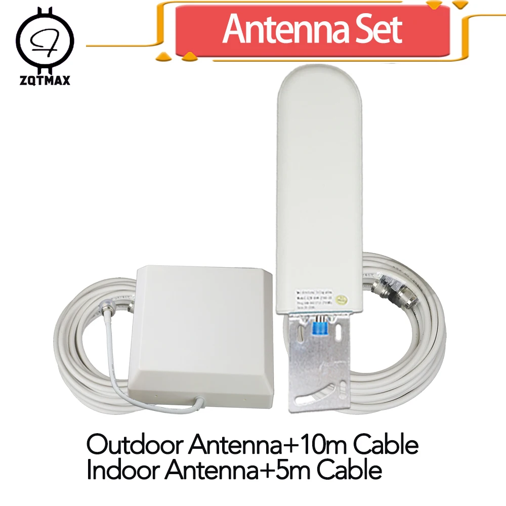 ZQTMAX 25dBi 2g, 3g, 4g antena mobiliojo telefono Korinio ryšio tinklo Signalo Stiprintuvas, UMTS, LTE stiprintuvas tinklas gsm kartotuvų ir kabelis