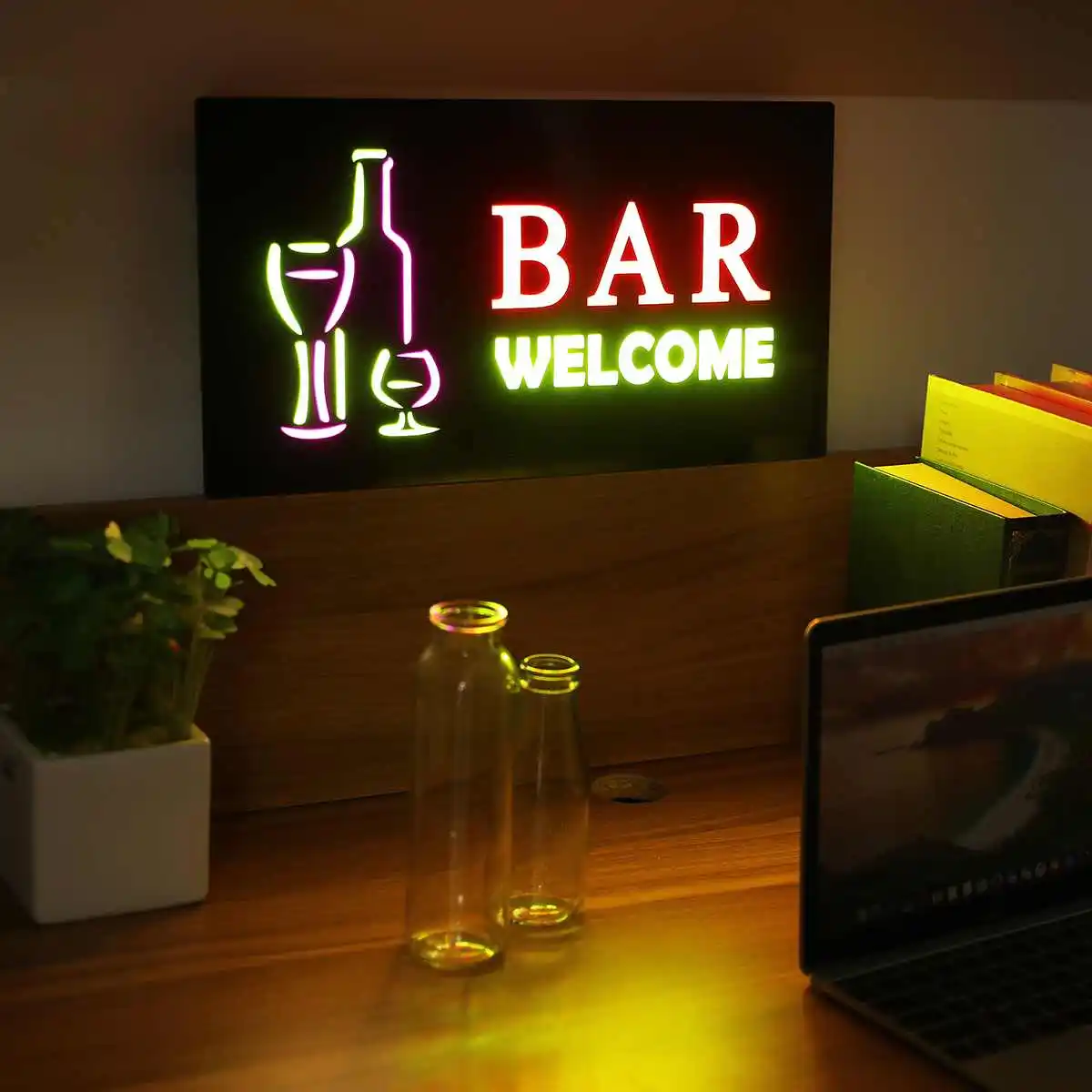 Kabo LED Ženklas Šviesos Valdybos Bar Pub Klubas, Parduotuvės, Durys, vitrinos Lempos Reklamos Komercinės Apšvietimas Šalies Apdaila