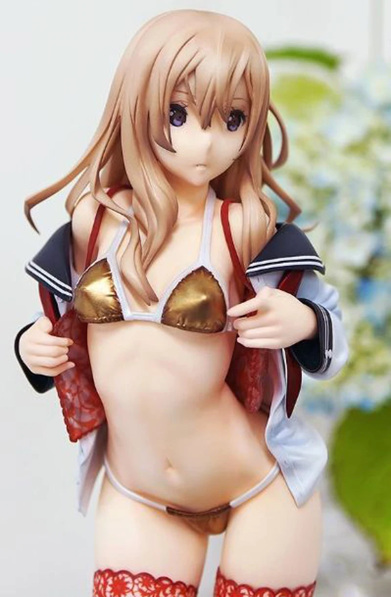 26cm Gimtoji Seksuali Mergina Saitom Natsumi PVC Veiksmų Skaičius, Japonų Anime Duomenys Kolekcines Modelis Žaislai Anime Seksualus Paveikslą Lėlės Dovana