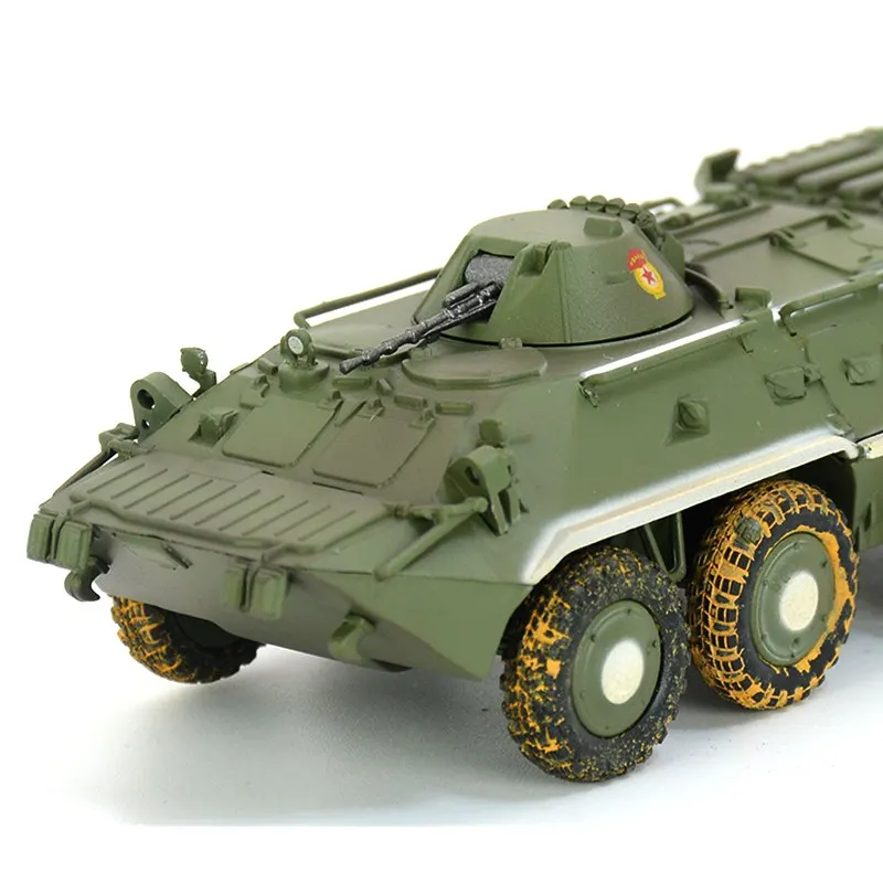Iš anksto pastatytas 1/72 mastelis BTR-80 APC desanta vežėjas hobis kolekcines baigė plastikiniai modelis