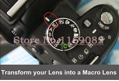 Macro Extension Tube Objektyvo adapterio žiedas, skirtas Nikon D7100 D5200 D5000 D3100 D3200 D610 D800 D90 D80 D60 D4 D3 D1 D750
