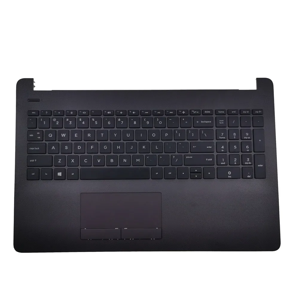NAUJOS C shell klaviatūra Su Klaviatūra ir Touchpad didžiąsias Palmrest Padengti HP 15-BS BW BU 250 G6 TPN-C129 929906-001 AP204000E20