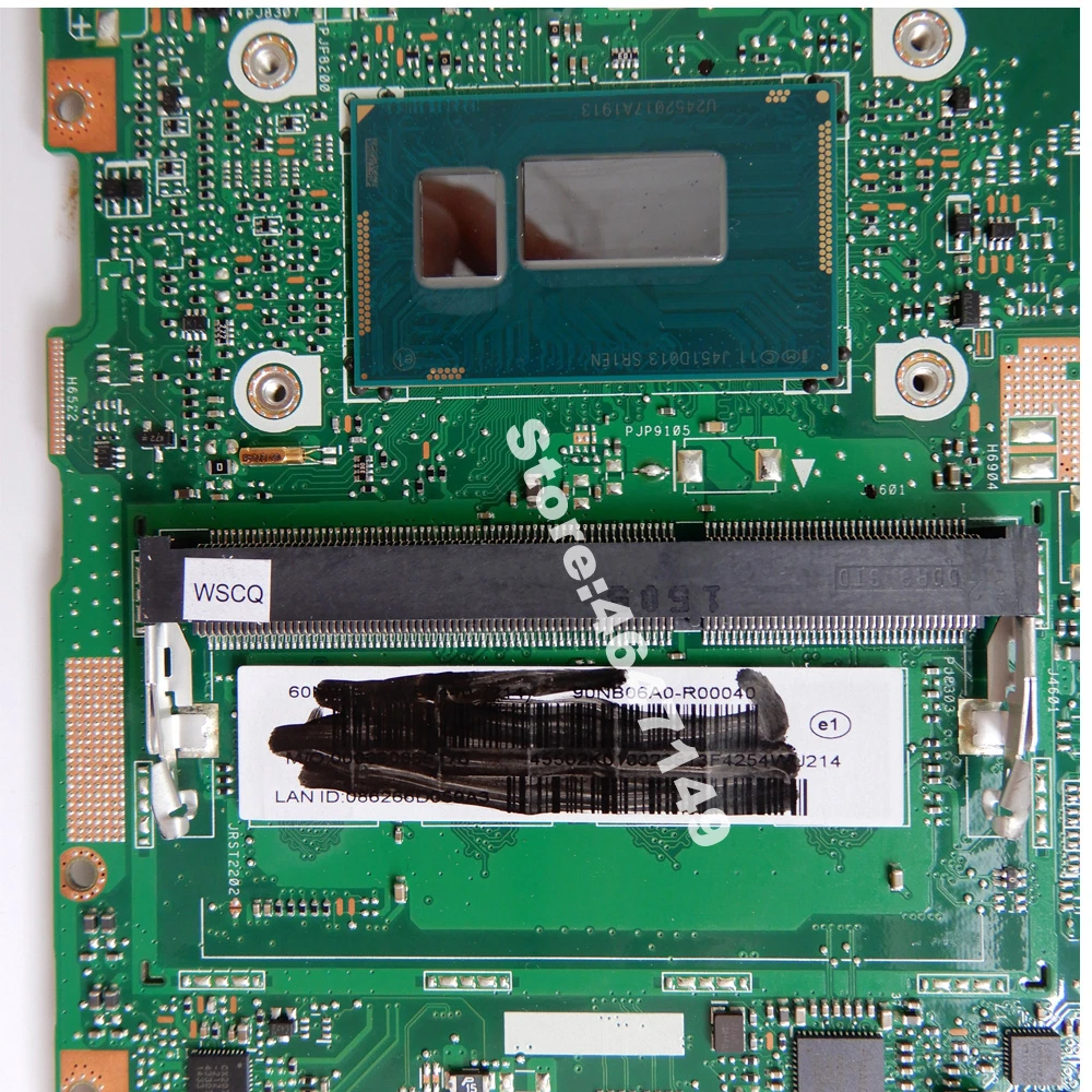 X455LA i3-4030 CPU, 2GB RAM Mainboard ASUS X455L X455LJ X455LN X455LD A455L F455L K455L Nešiojamojo kompiuterio pagrindinė Plokštė USB3.0 Bandymo GERAI