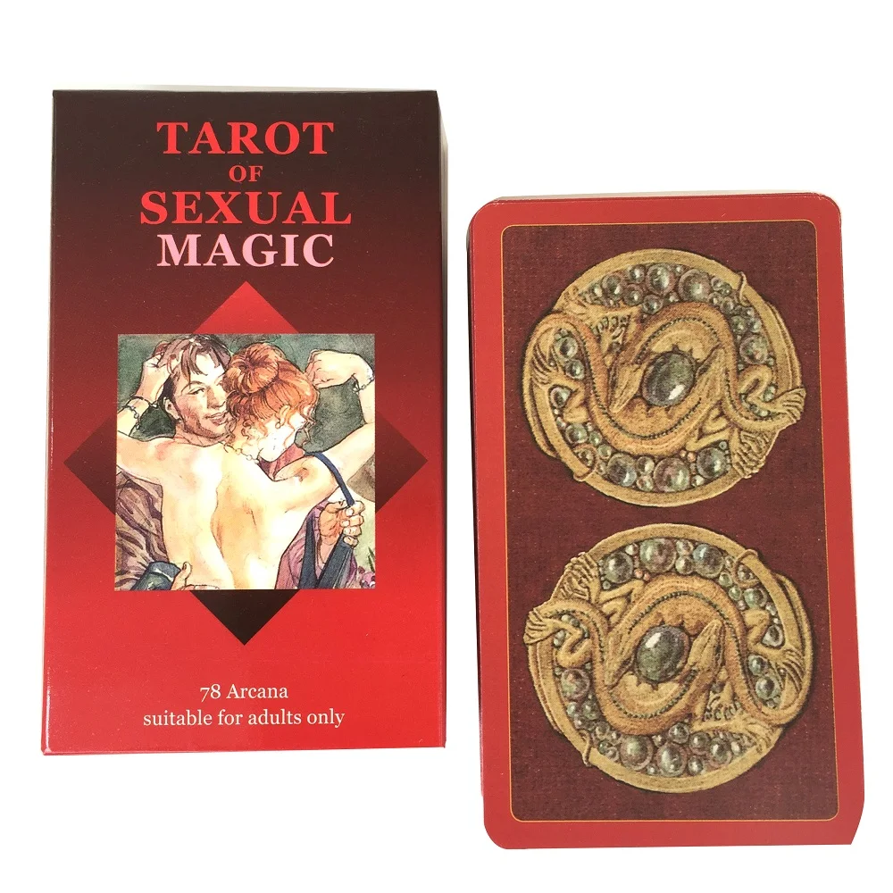 Kortelės Žaislai 78 Arcana Tinka Tik Suaugusiems Taro Seksualinės Magijos Valdybos Denio Žaidimai Palying Korteles Šalis Žaidimas