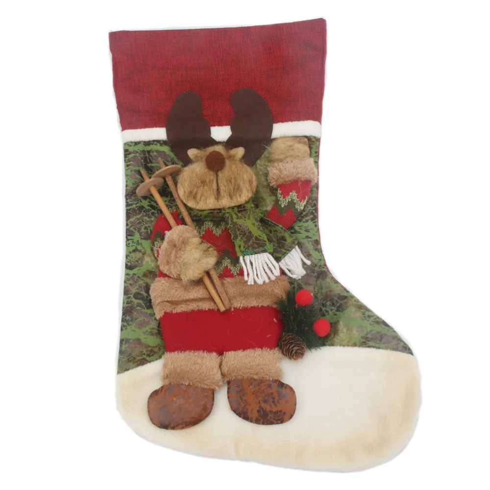 PipiFren Noel Kalėdų kojinės, Papuošalai, Namų Kalėdų dovana, dekoro Amatų Reikmenys laimingų naujųjų metų gyvulių stuffers kerstmis