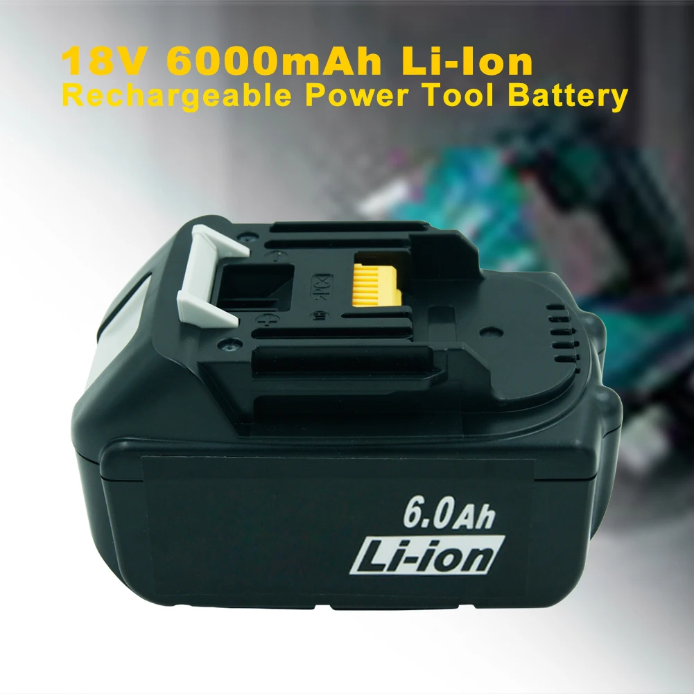 18V 6000mAh BL1860 Ličio jonų Bateriją už Makita BL1850 BL1840 BL1830 BL1850 LXT400 Bevieliuose Elektros Įrankis