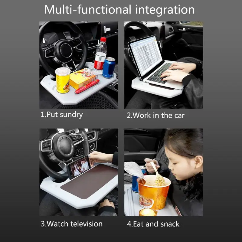Automobiliu Lentelė Auto Vairas Stalas Laptop Tablet iPad ar Nešiojamojo Automobilių Reikmenys