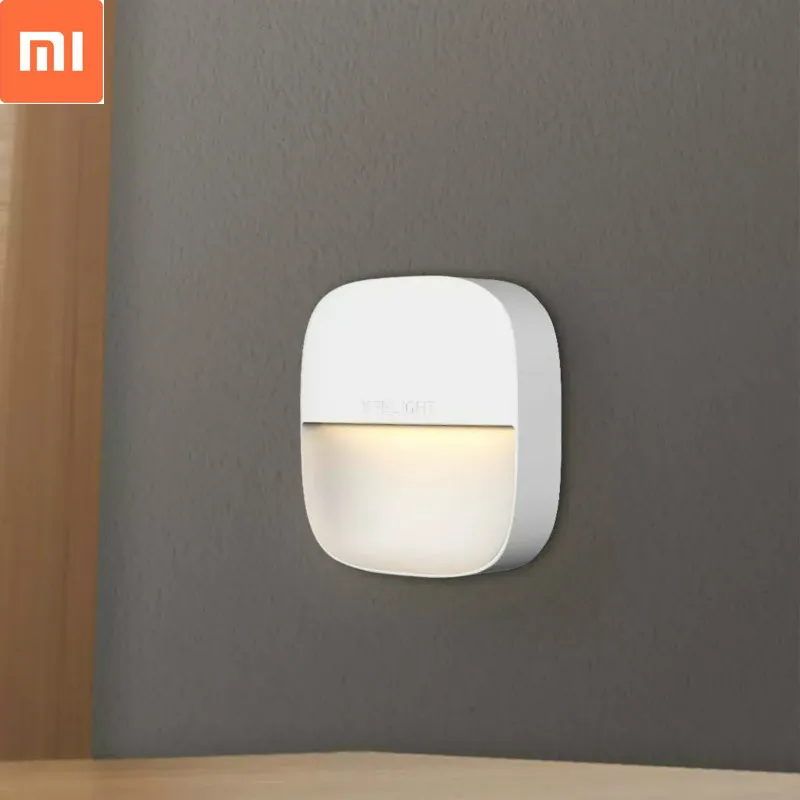 Xiaomi Youpin Yeelight plug-in naktį šviesos jutiklis versija šiltai balta energijos taupymo apšvietimo jutiklis gyvenamasis kambarys ir miegamasis