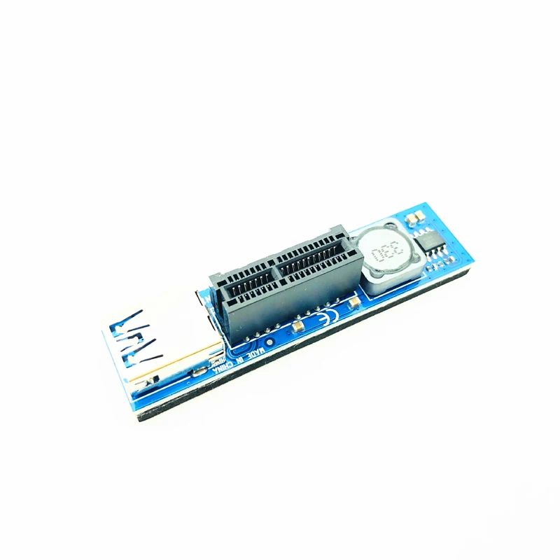 Mini PCIE PCI-E X1 Išplėtimo Kortelės Riser Card PCI Express Pratęsimo Kabelis SATA Maitinimo Jungtis 60CM USB3.0 Kabelis PCIE Extender