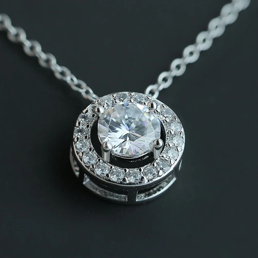 2021 naujas prabangus turas kietas 925 sterlingas sidabro Karoliai moterims lady jubiliejų dovana, juvelyriniai dirbiniai didmeninė moonso X5552b